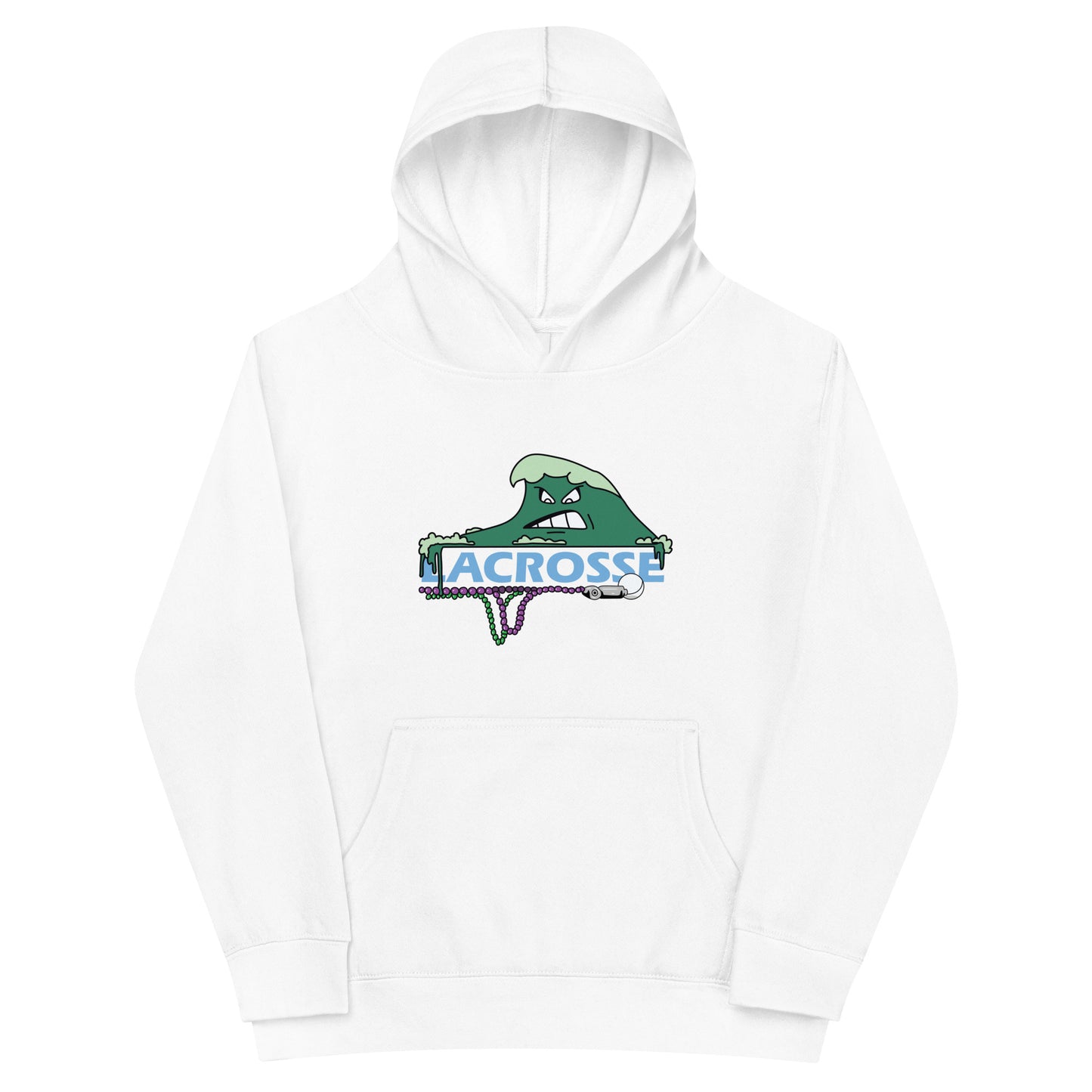 Youth Tulane Lacrosse Cotton Heritage Hoodie