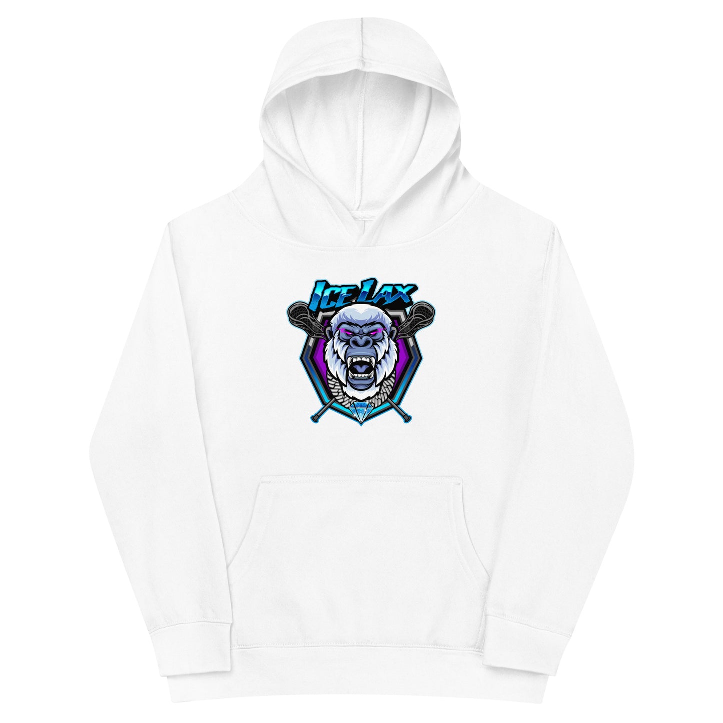 Youth ICE LAX Cotton Heritage Hoodie