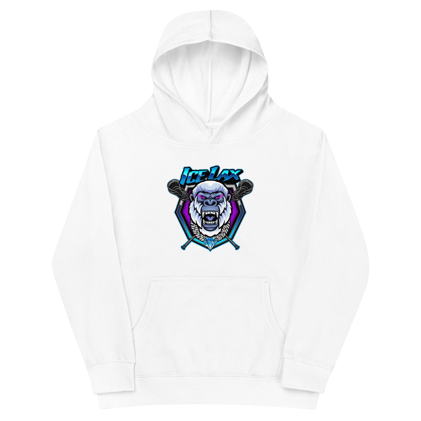 Youth ICE LAX Cotton Heritage Hoodie