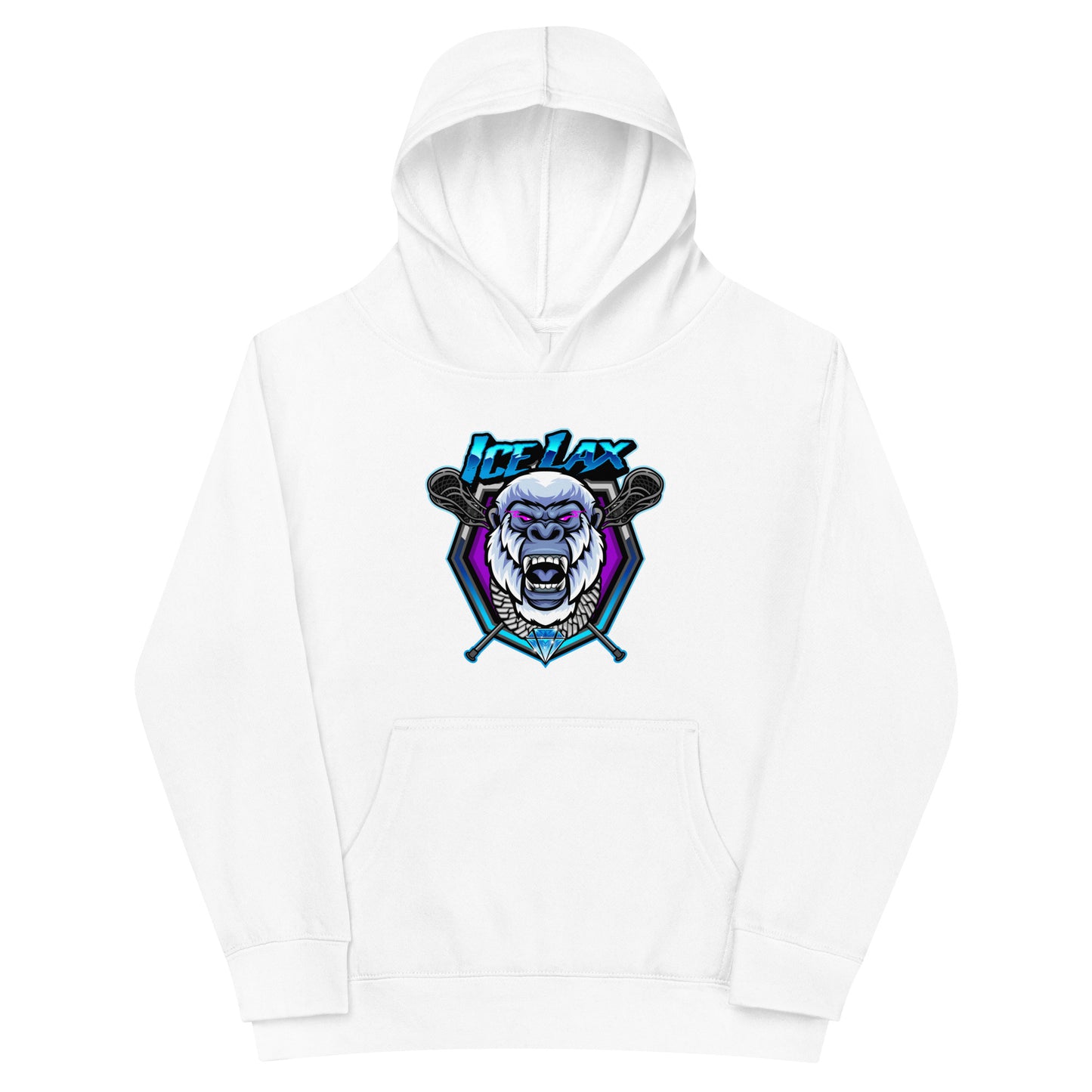 Youth ICE LAX Cotton Heritage Hoodie