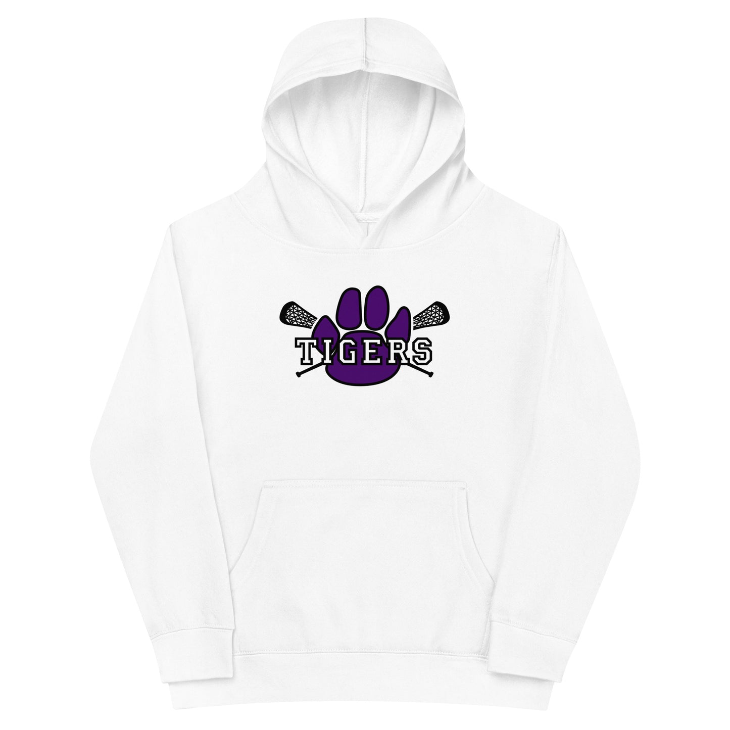 Youth Tiger Lax Cotton Heritage Hoodie