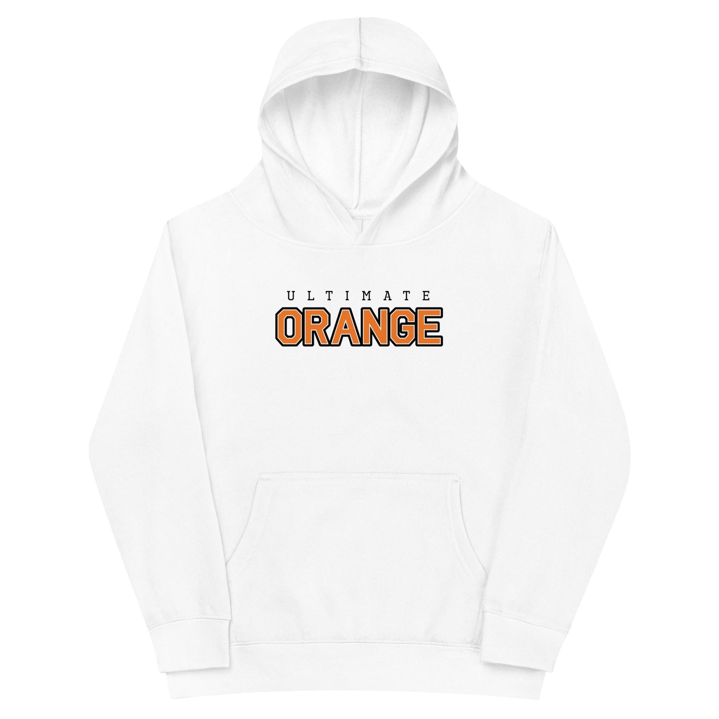 Youth Ultimate Orange Cotton Heritage Hoodie