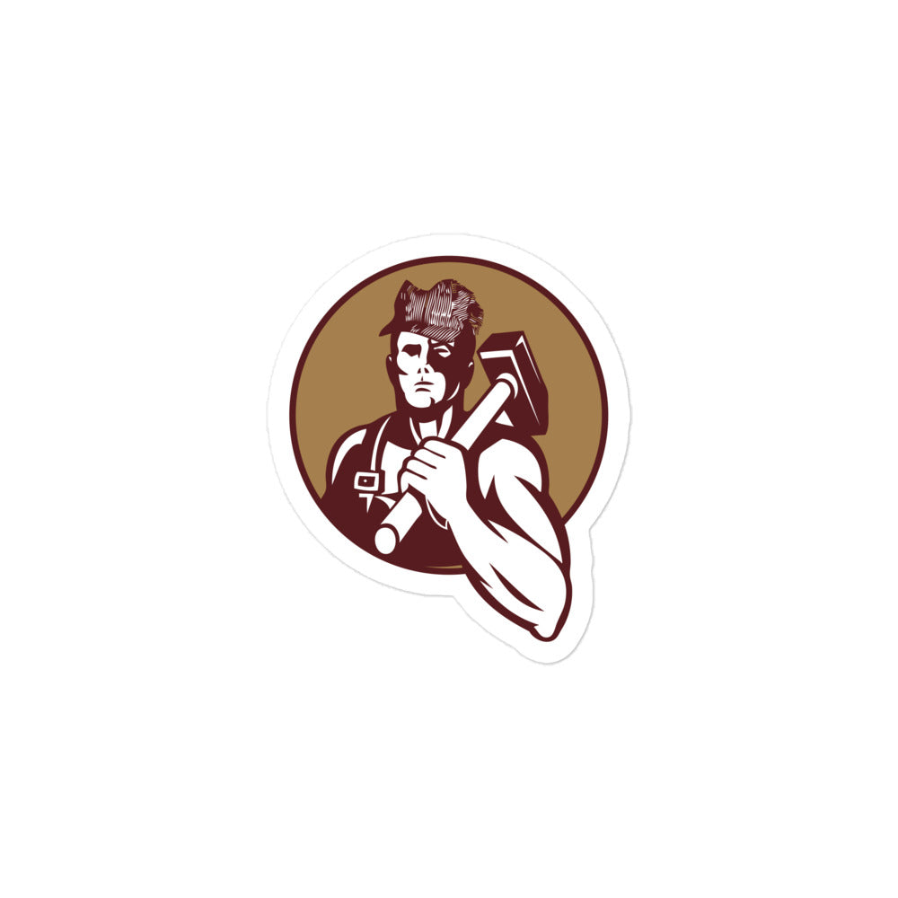 BJR Wrestling Sticker