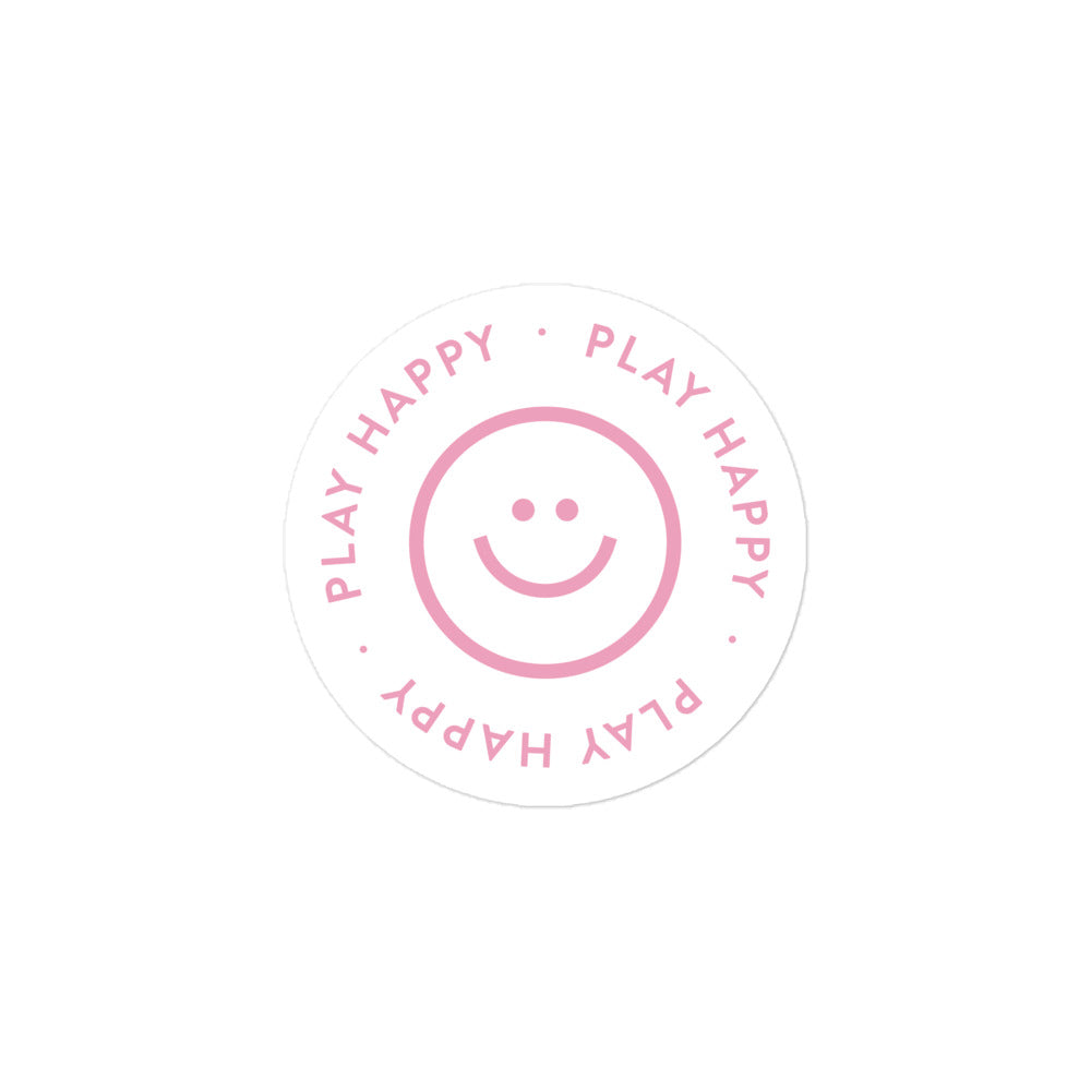 Play Happy Sticker