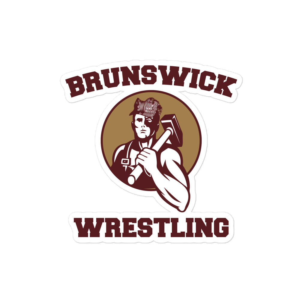 BJR Wrestling Sticker