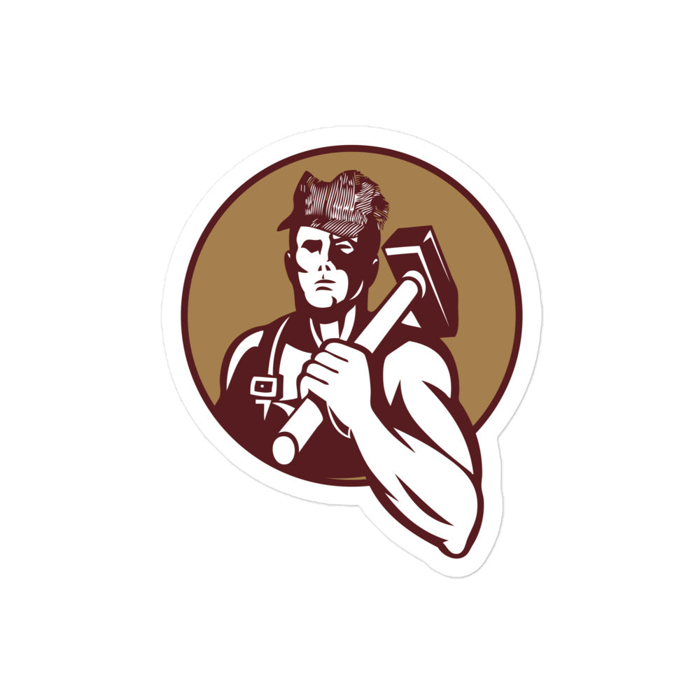 BJR Wrestling Sticker