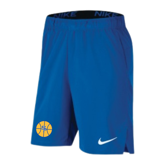 St. Paul's Basketball Nike Team DF Flex Woven Short – Royal approved mockup