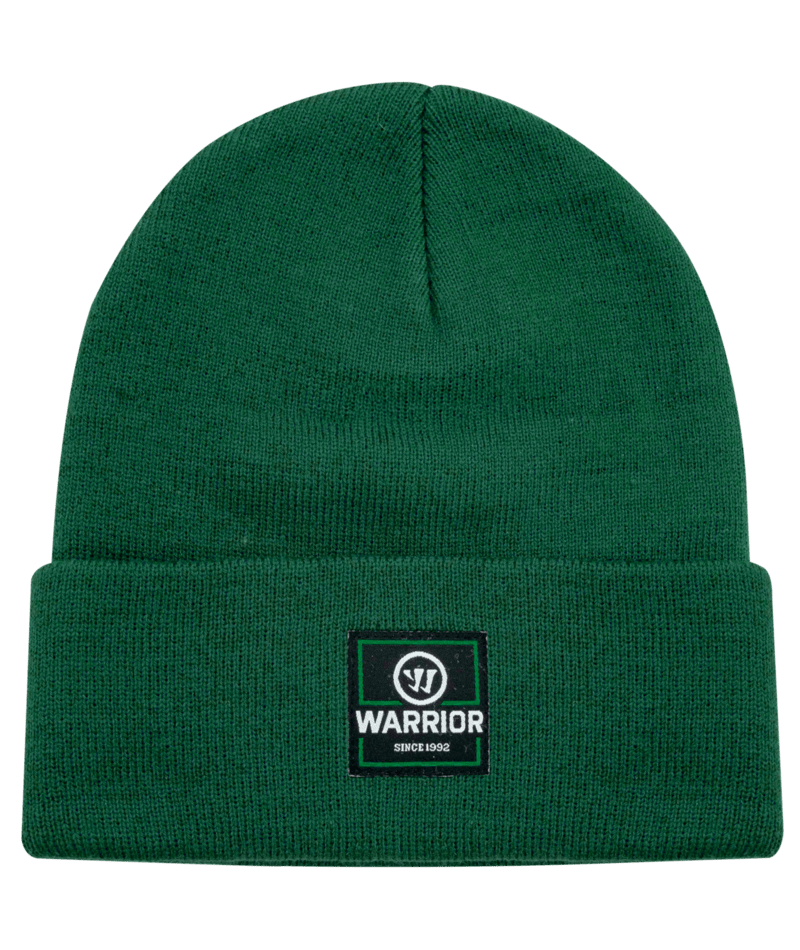 WARRIOR KNIT BEANIE - DGN DARK GREEN