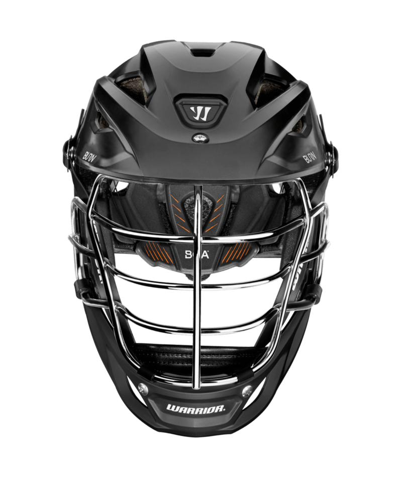 BURN HELMET MASK (CHROME) - BK BLACK