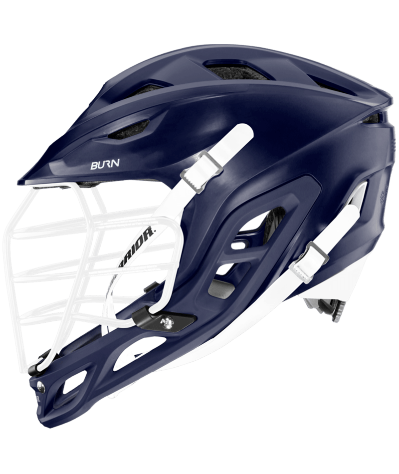 BURN HELMET MASK (WHITE) - NV NAVY