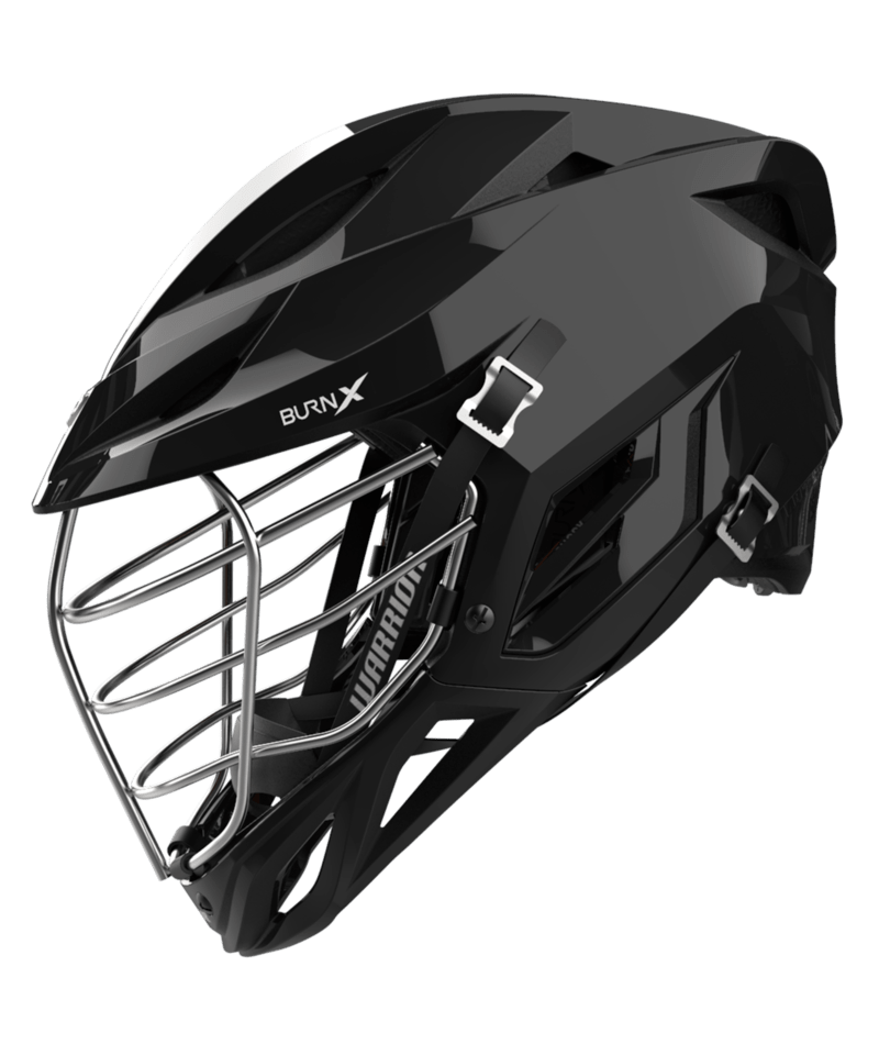 BURN X HELMET MASK (CHROME) - BK BLACK