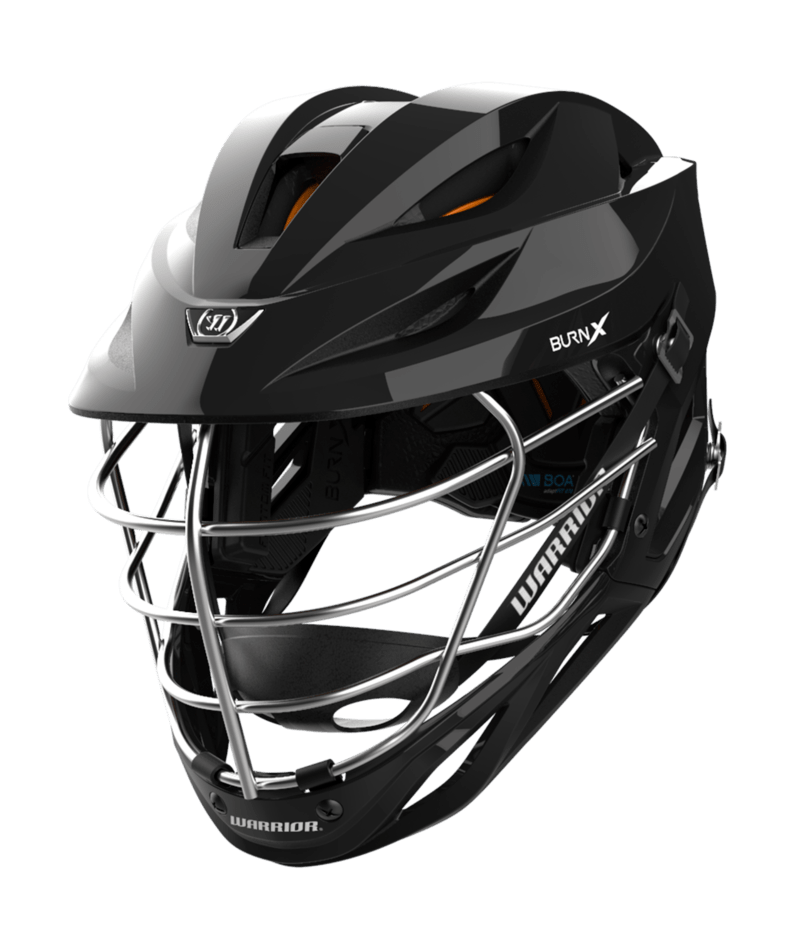 BURN X HELMET MASK (CHROME) - BK BLACK