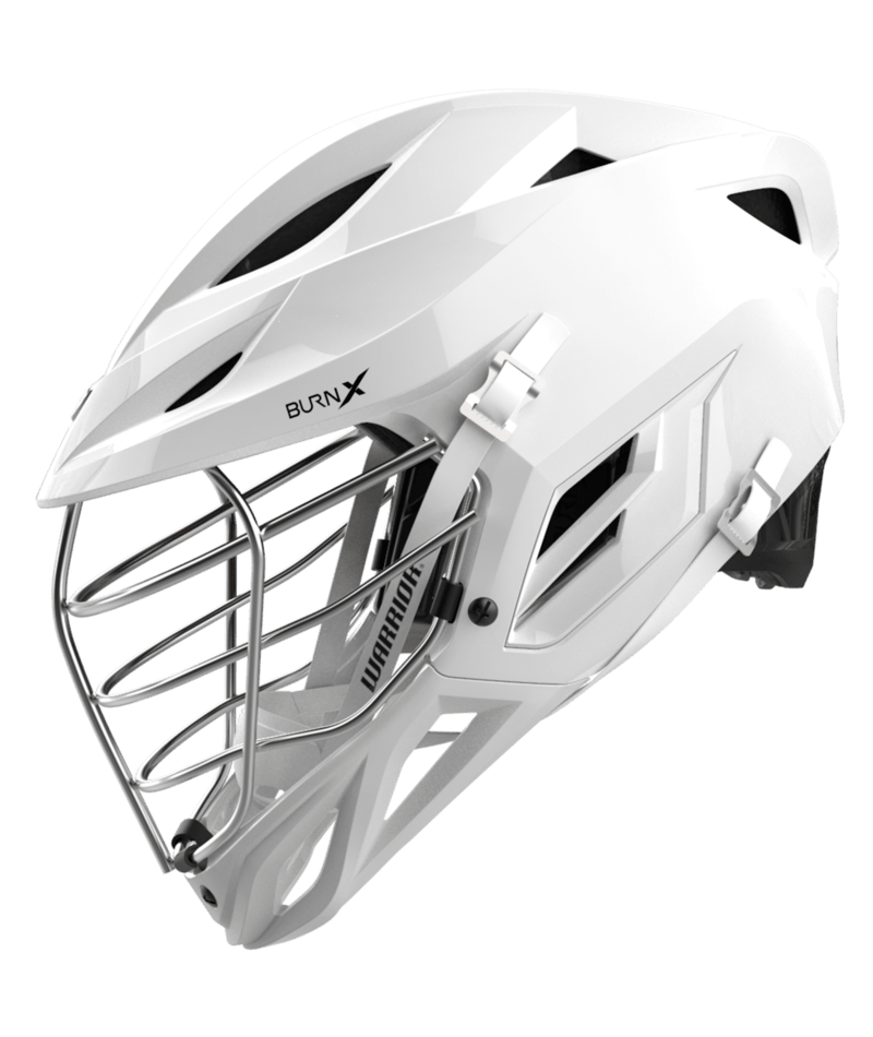 BURN X HELMET MASK (CHROME) - WH WHITE