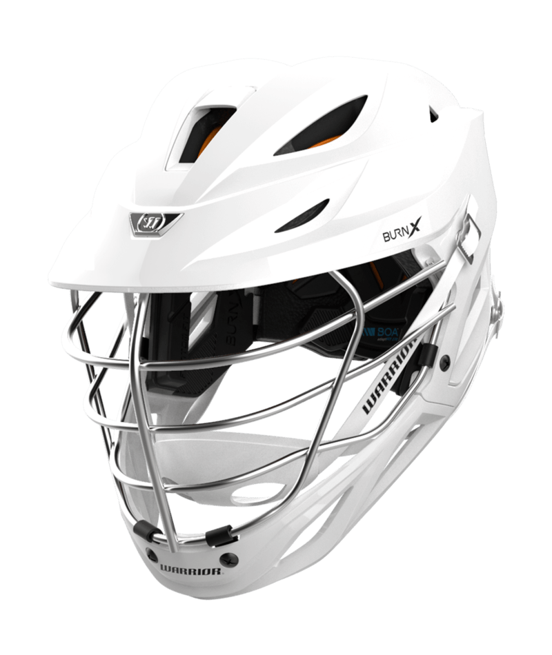 BURN X HELMET MASK (CHROME) - WH WHITE