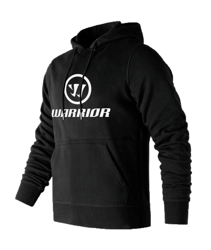 WARRIOR CORPO STACK PULLOVER HOODIE - BK BLACK