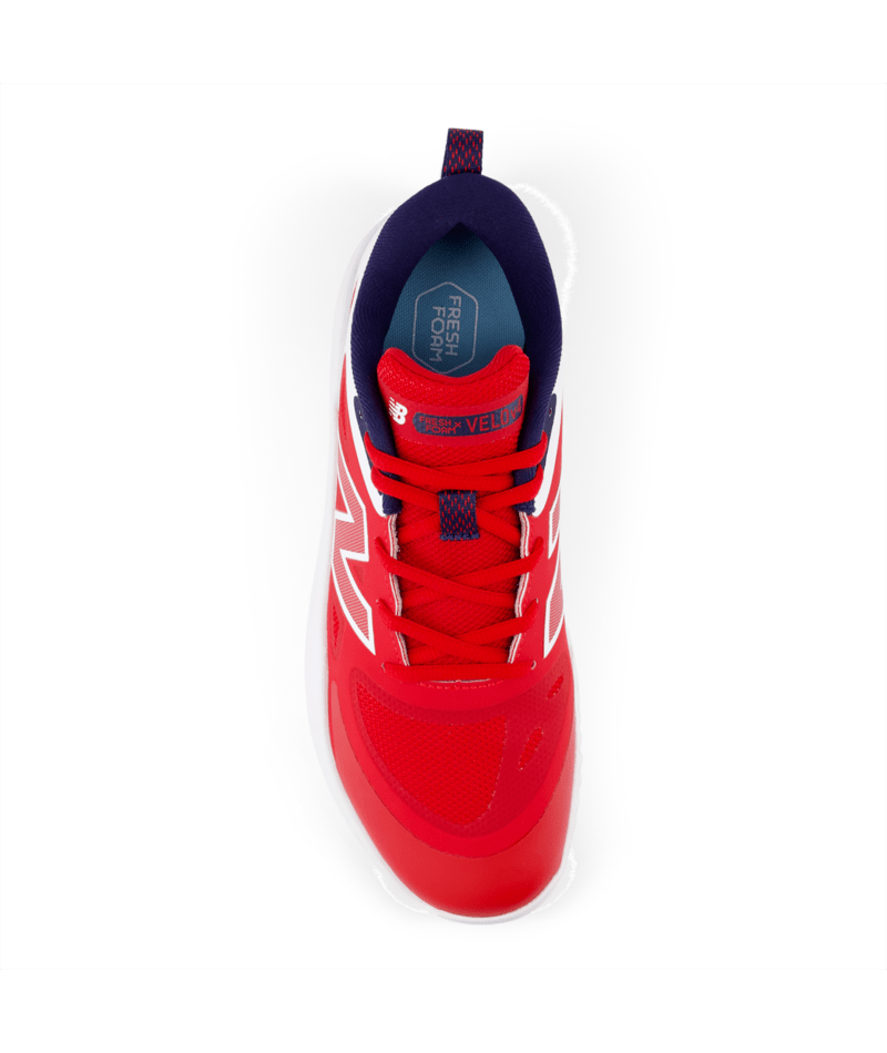 Fresh Foam Velo v4 Turf-Trainer - TEAM RED