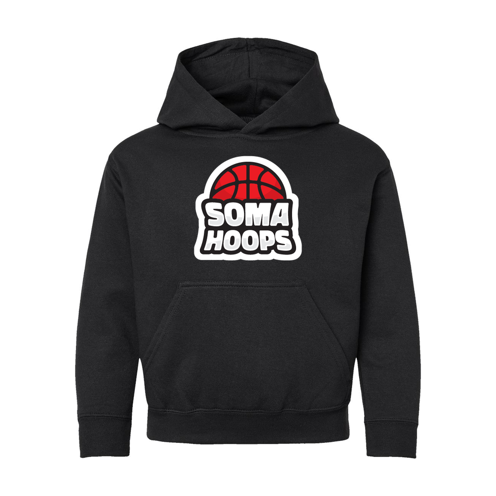 Youth SOMA Hoops hoodie Black