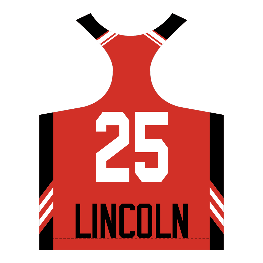 Women's Lincoln Lacrosse Racerback Two-Way Performance Pinnie - 3rd/4th Grade