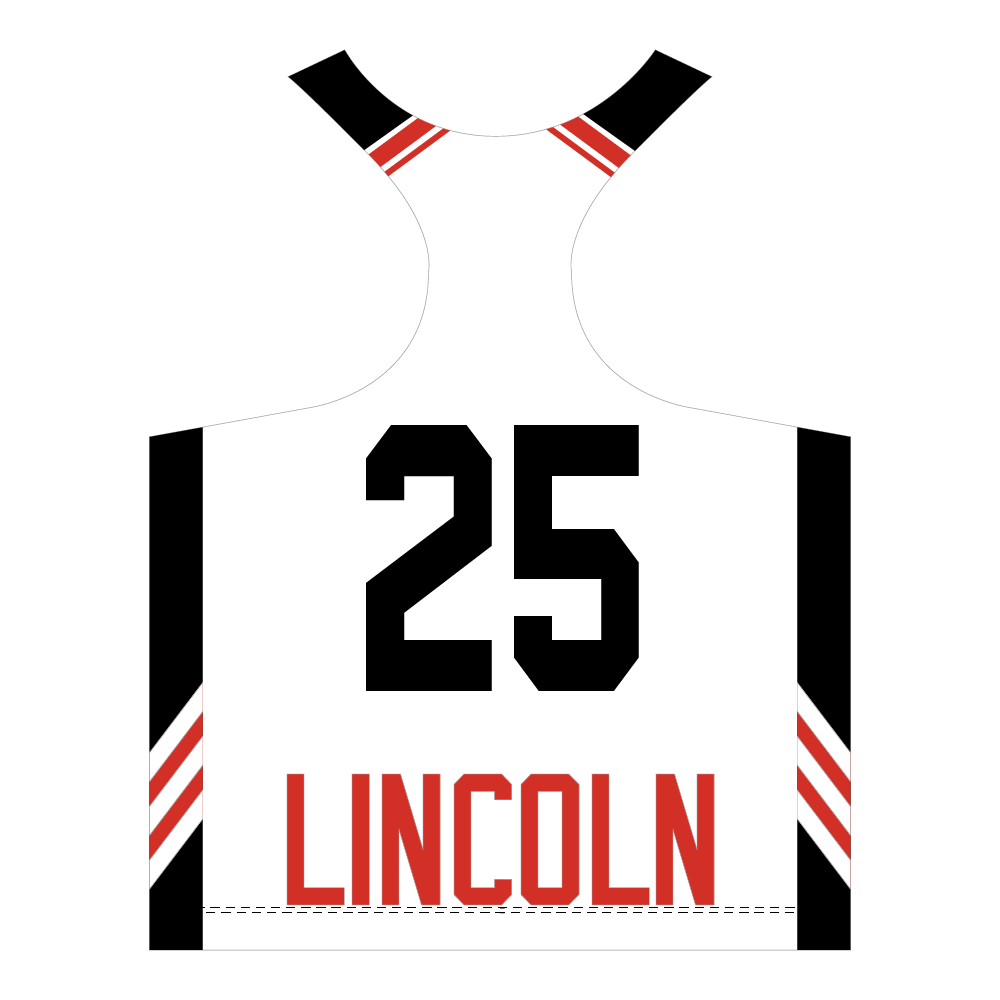Women's Lincoln Lacrosse Racerback Two-Way Performance Pinnie - 1st/2nd Grade