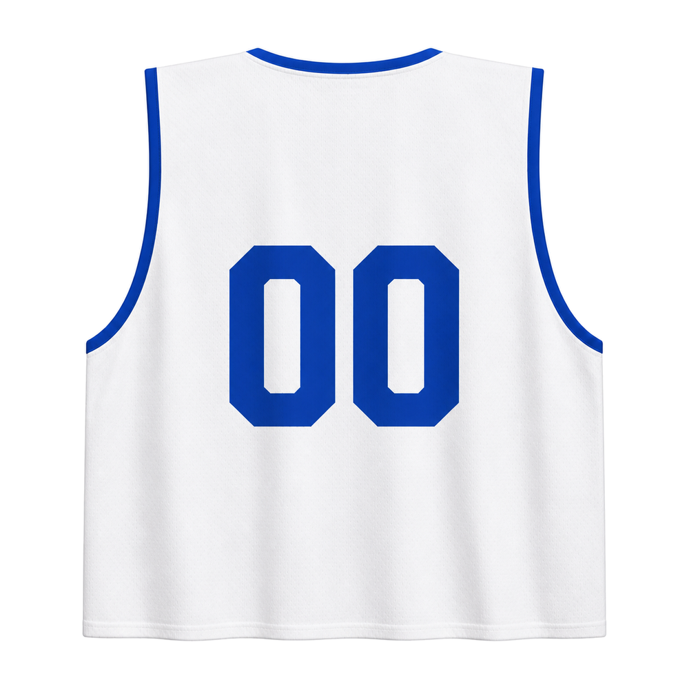 Los Al Lacrosse reversible pinnie - white back