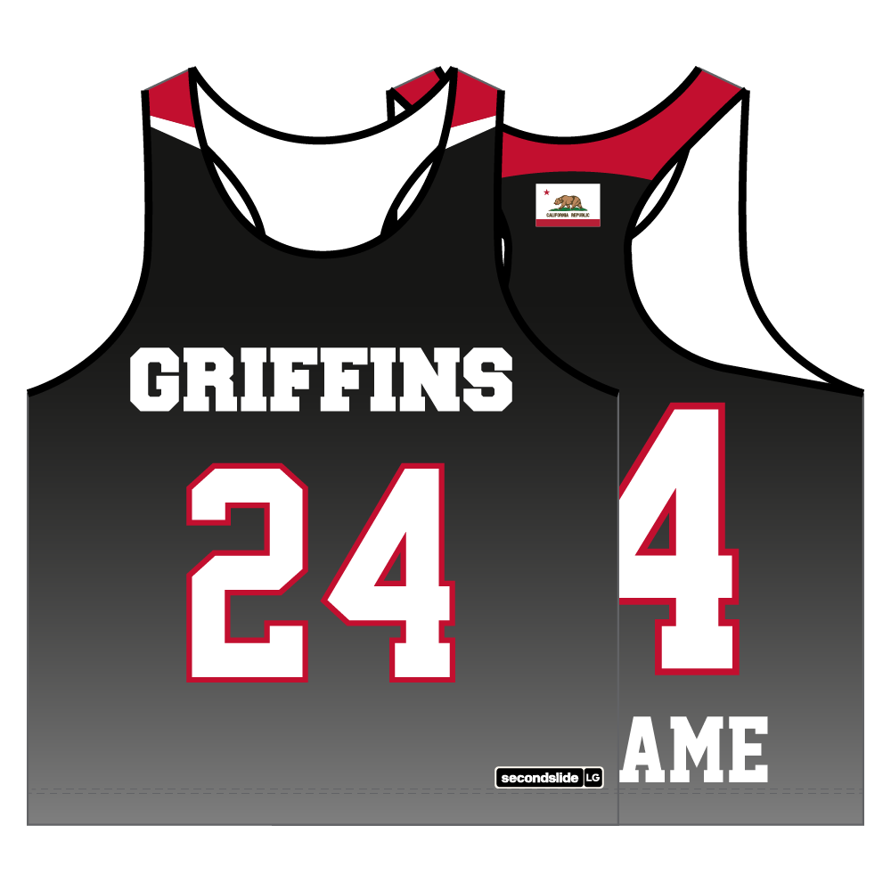 Los Al Lacrosse Racerback Performance Pinnie