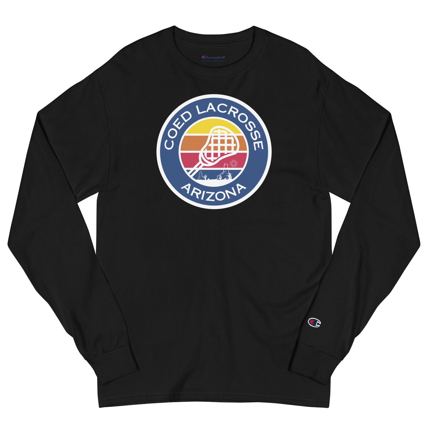 Adult Coed Lacrosse Champion Long Sleeve Shirt