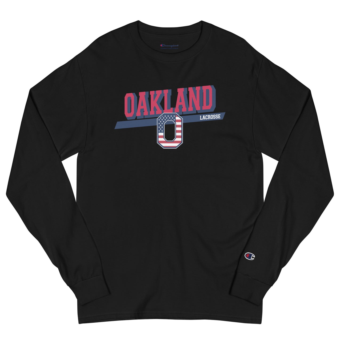 Adult Oakland Lacrosse Champion Long Sleeve