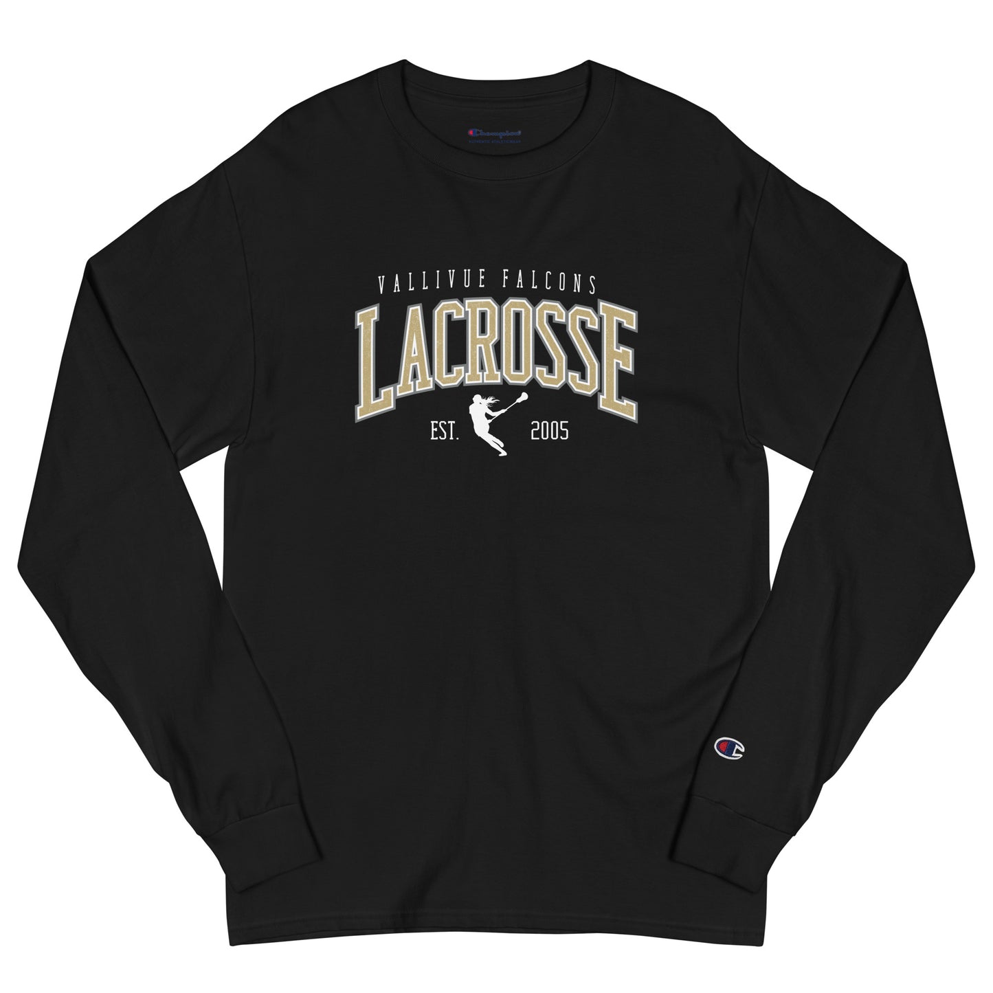 Adult Vallivue Lacrosse Champion Long Sleeve Shirt