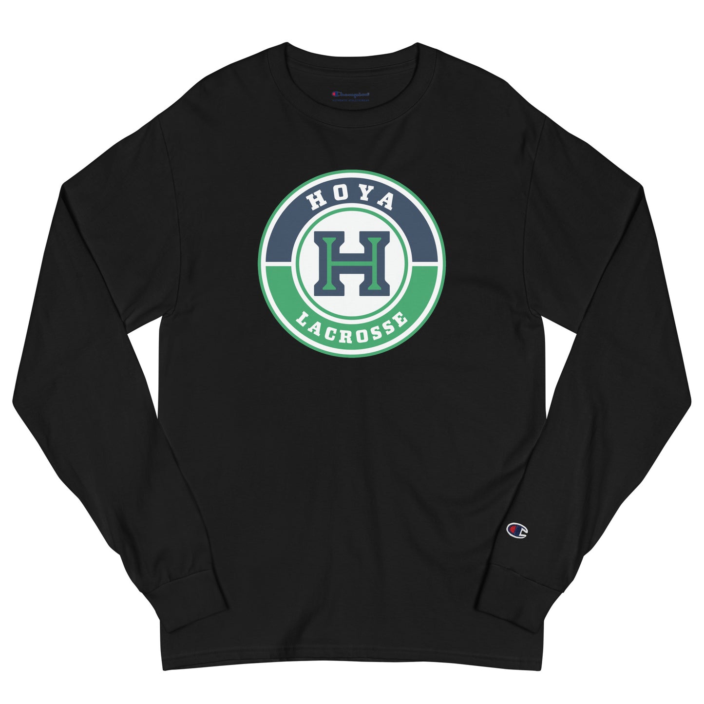 Adult Hoya Lacrosse Champion Long Sleeve Shirt