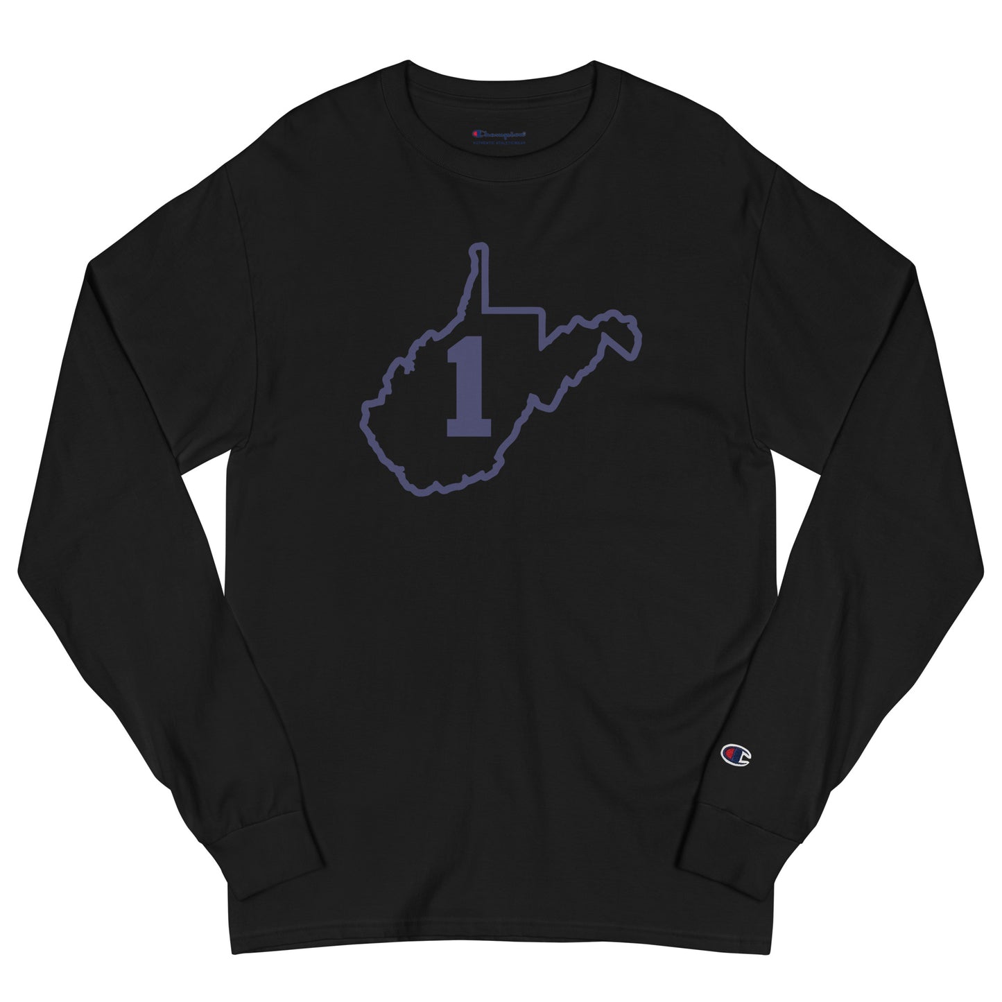Adult Wheeling Post 1 Champion Long Sleeve Shirt