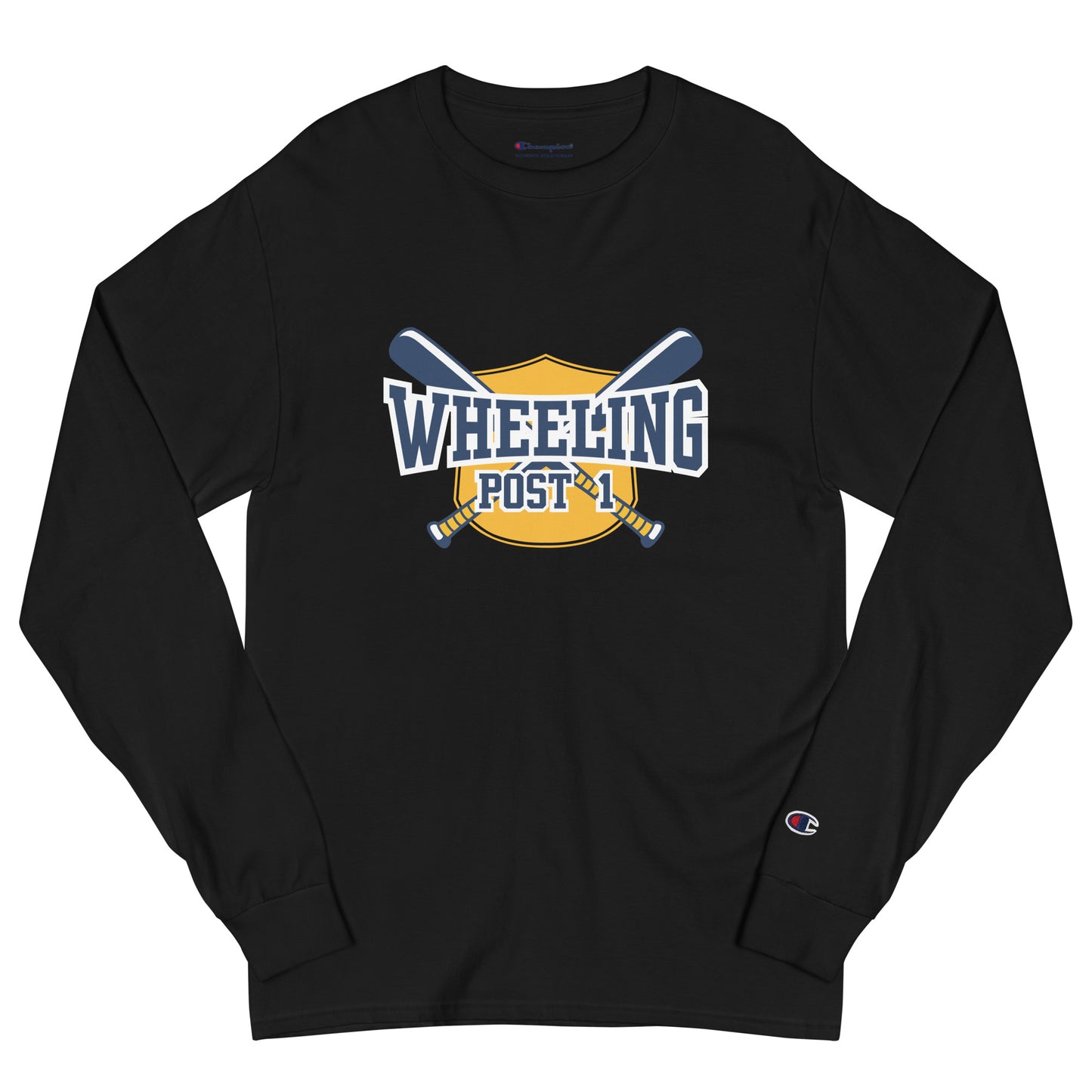 Adult Wheeling Post 1 Champion Long Sleeve Shirt