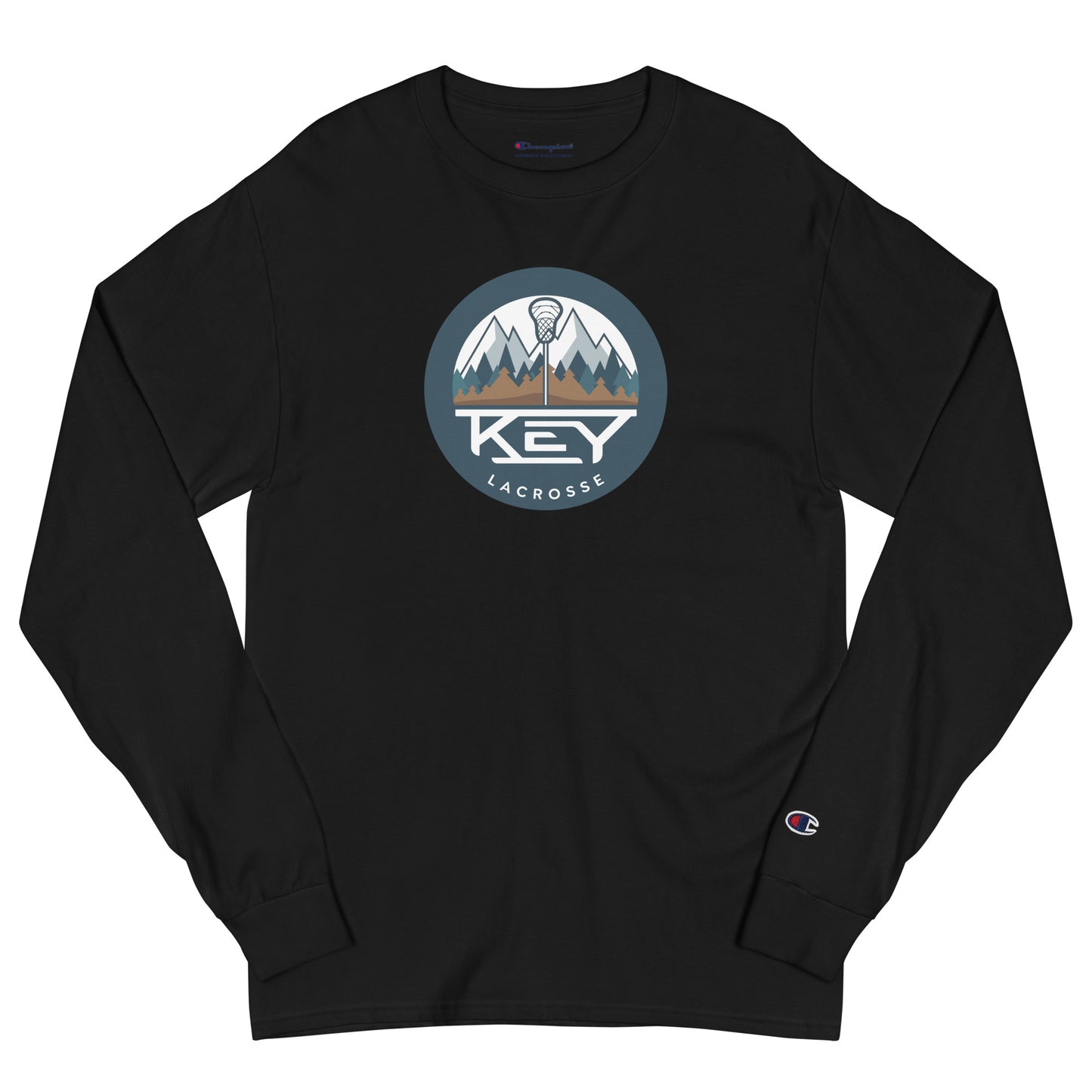 Adult Key Lacrosse Champion Long Sleeve Shirt