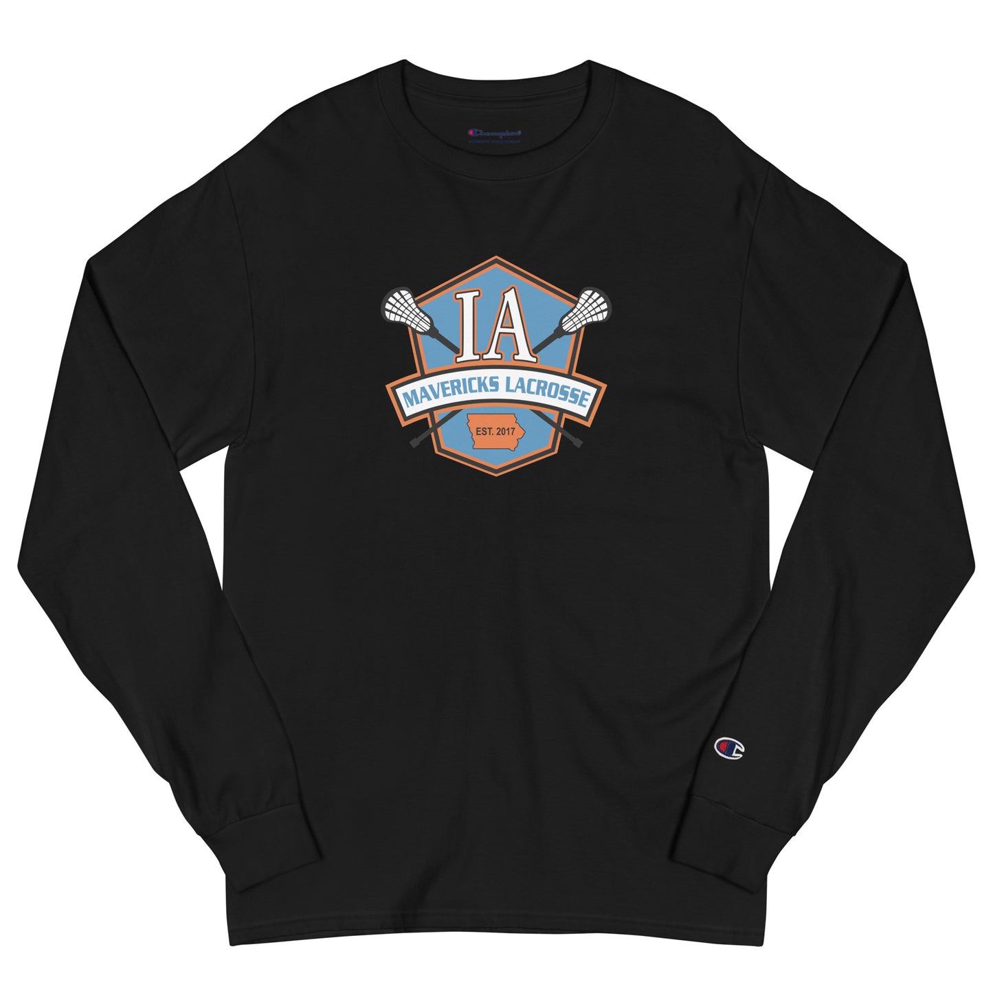 Adult Iowa Mavericks Champion Long Sleeve Shirt