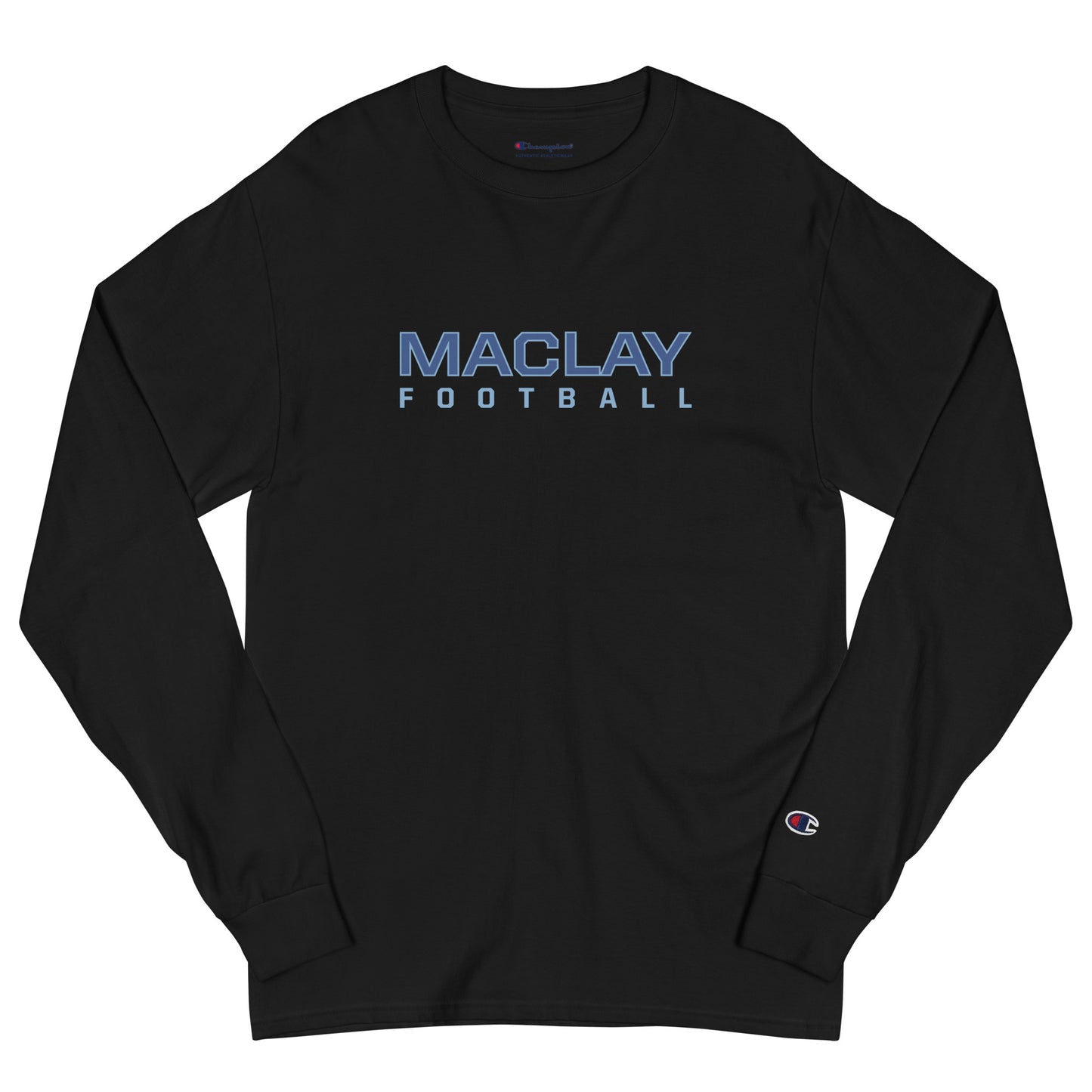 Adult Maclay Football Champion Long Sleeve Shirt