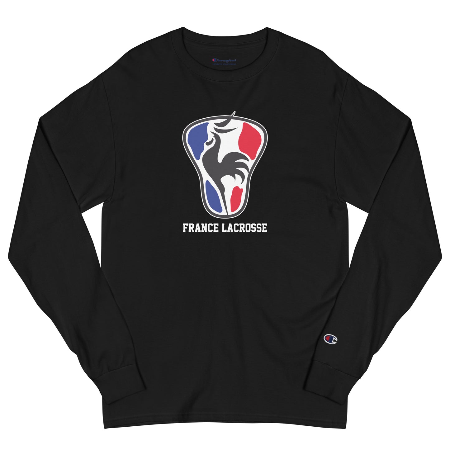 Adult France Lacrosse Champion Long Sleeve Shirt