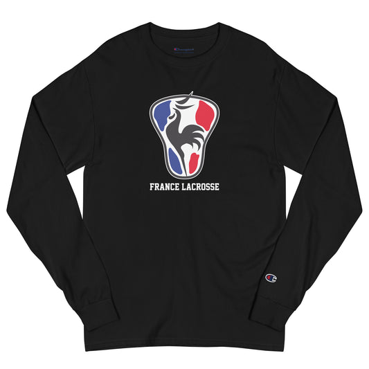 Adult France Lacrosse Champion Long Sleeve Shirt