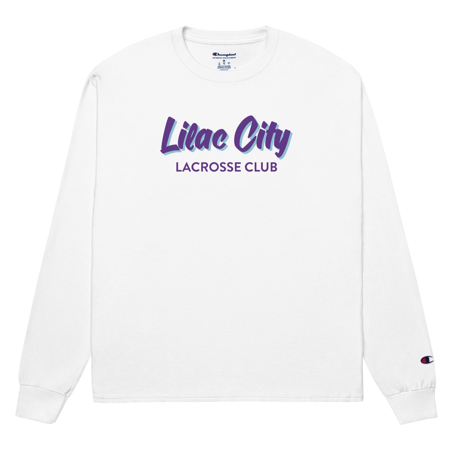 Adult Lilac City Lacrosse Champion Long Sleeve Shirt