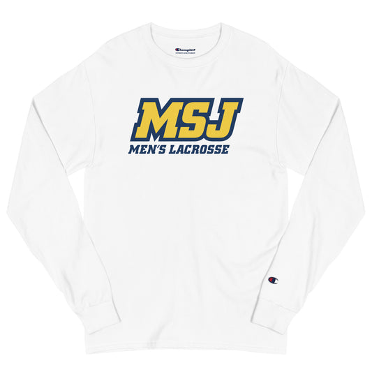 Adult MSJ Lacrosse Champion Long Sleeve Shirt