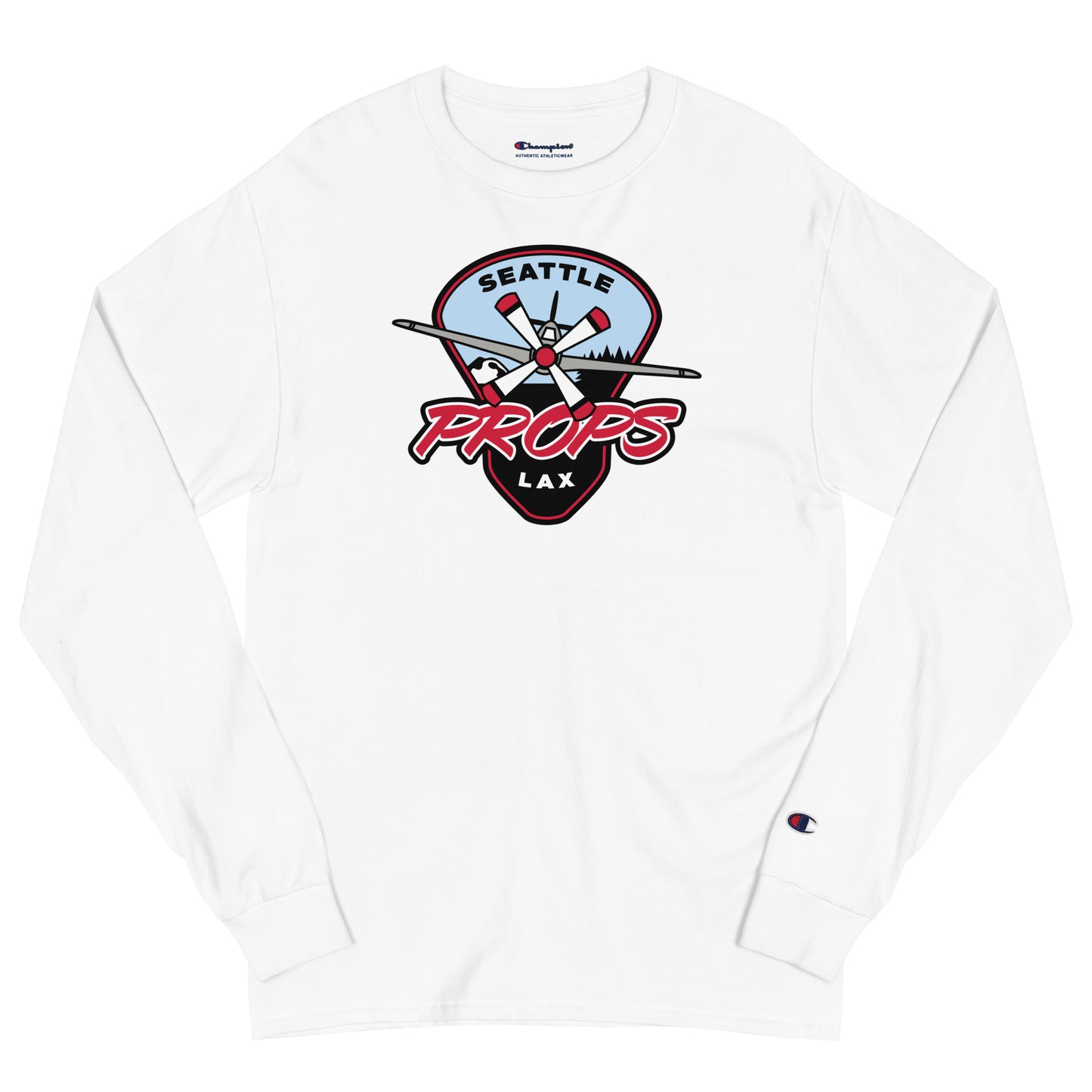 Adult Seattle Props Lacrosse Champion Long Sleeve