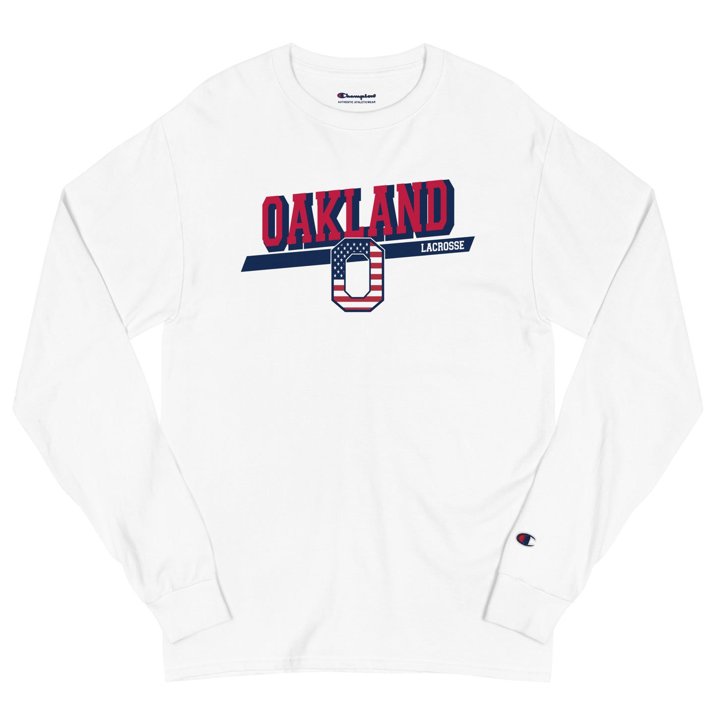 Adult Oakland Lacrosse Champion Long Sleeve
