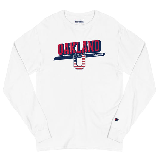 Adult Oakland Lacrosse Champion Long Sleeve