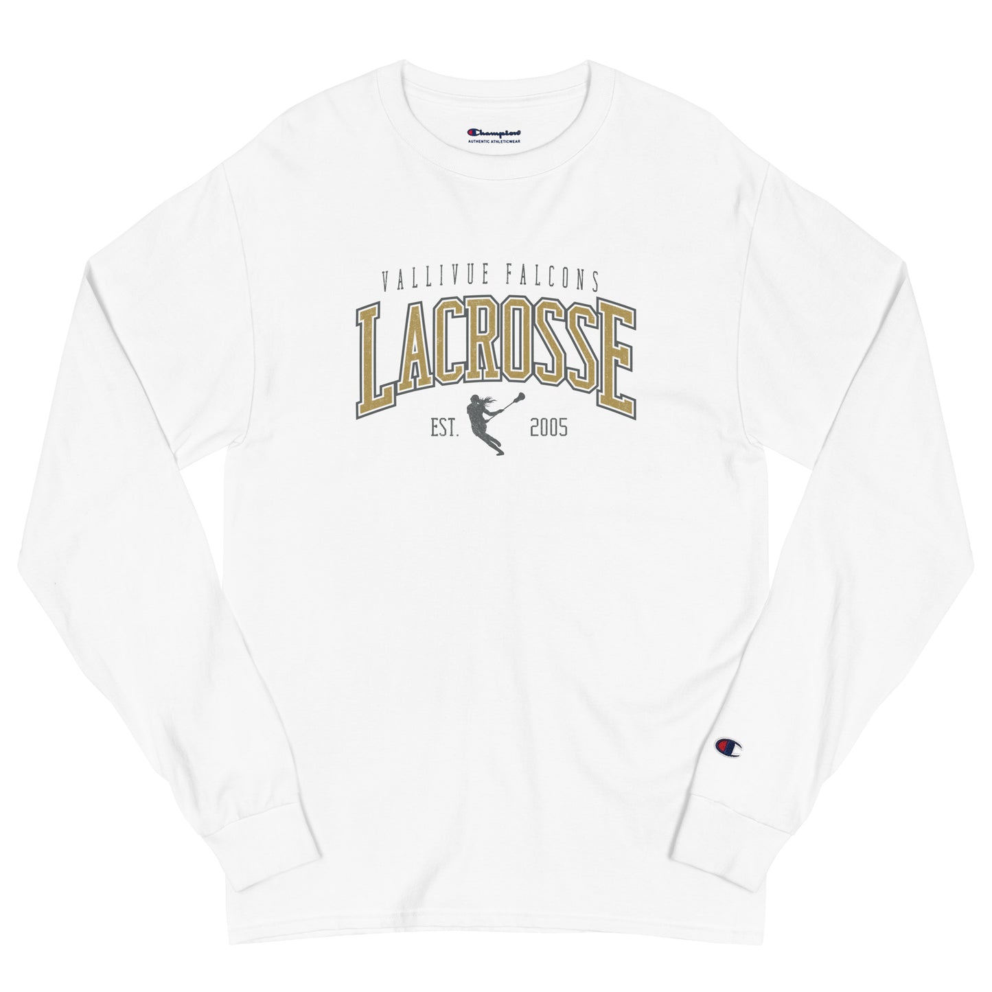 Adult Vallivue Lacrosse Champion Long Sleeve Shirt