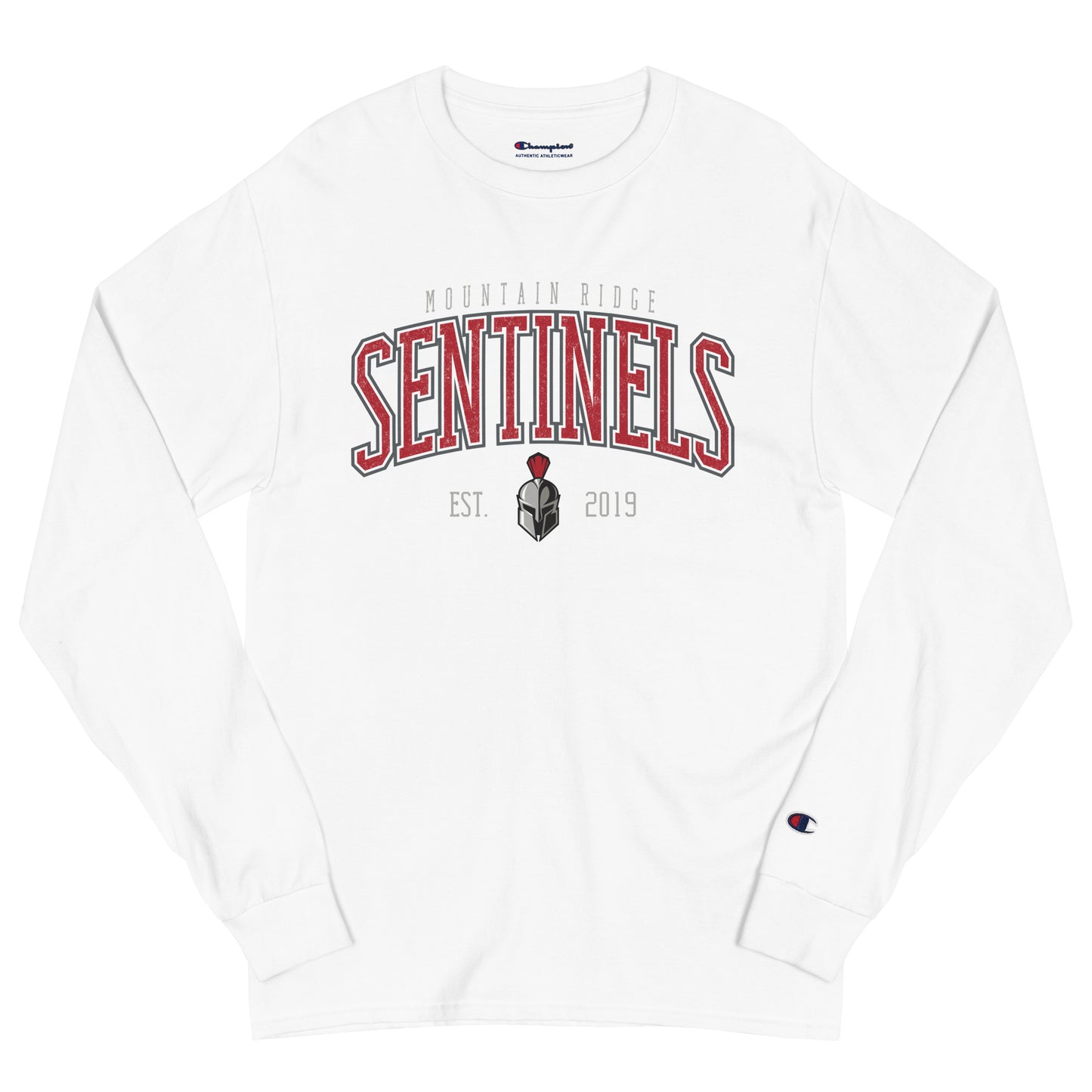 Adult  Mountain Ridge Sentinels Lacrosse Champion Long Sleeve Shirt