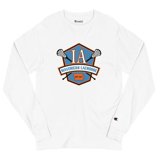 Adult Iowa Mavericks Champion Long Sleeve Shirt