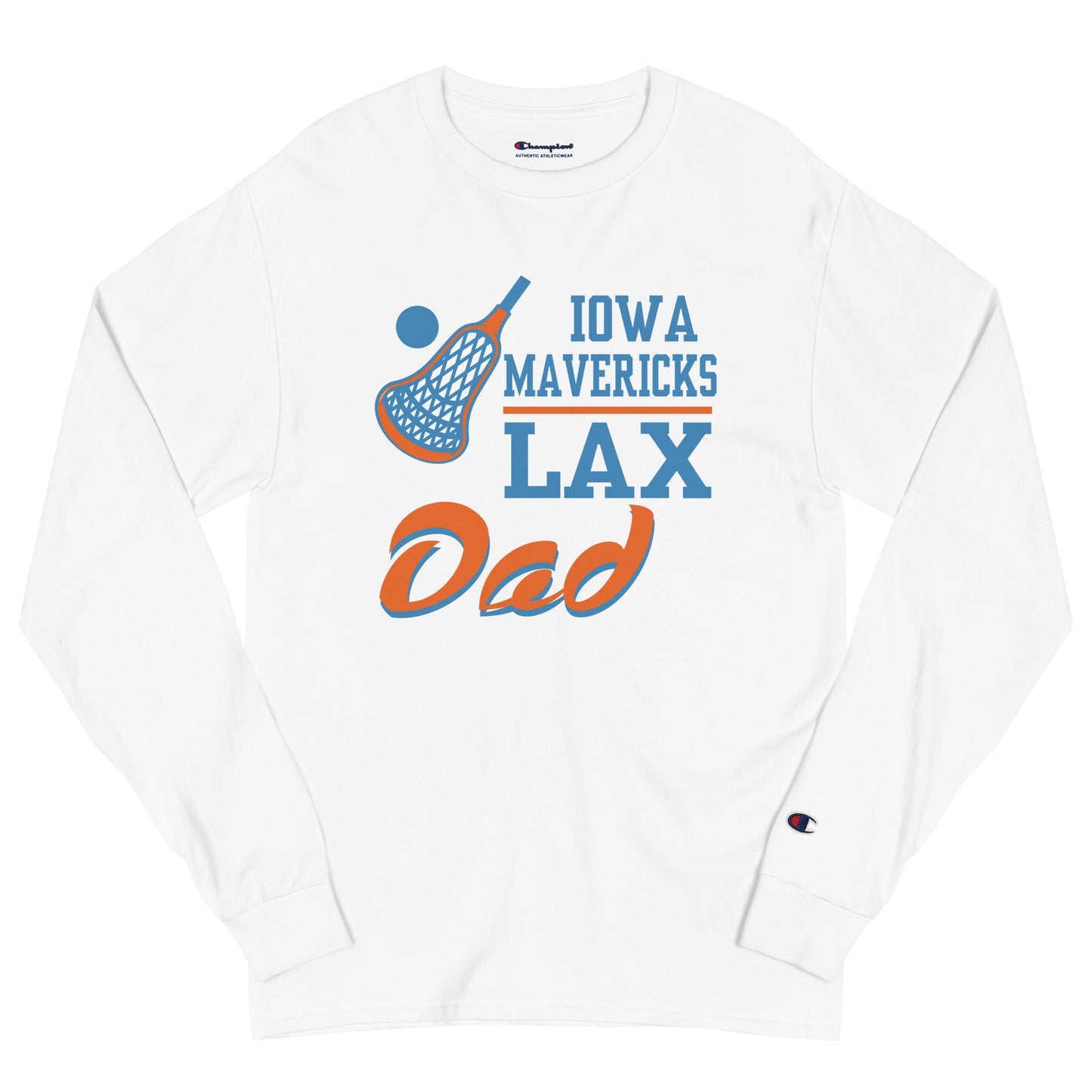 Adult Iowa Mavericks Champion Long Sleeve Shirt