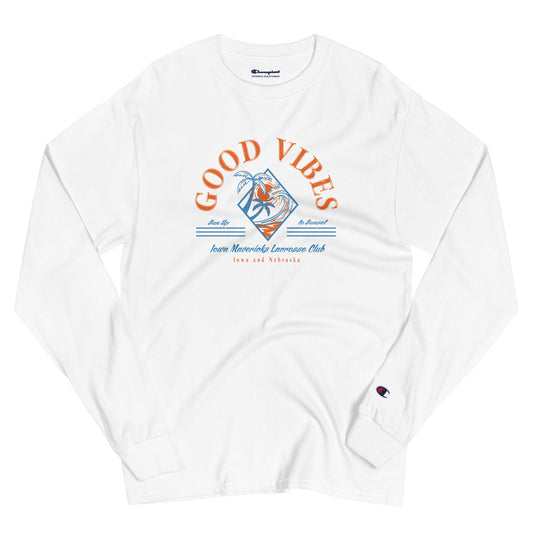 Adult Iowa Mavericks Champion Long Sleeve Shirt