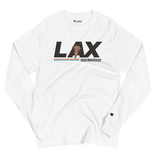 Adult Iowa Mavericks Champion Long Sleeve Shirt