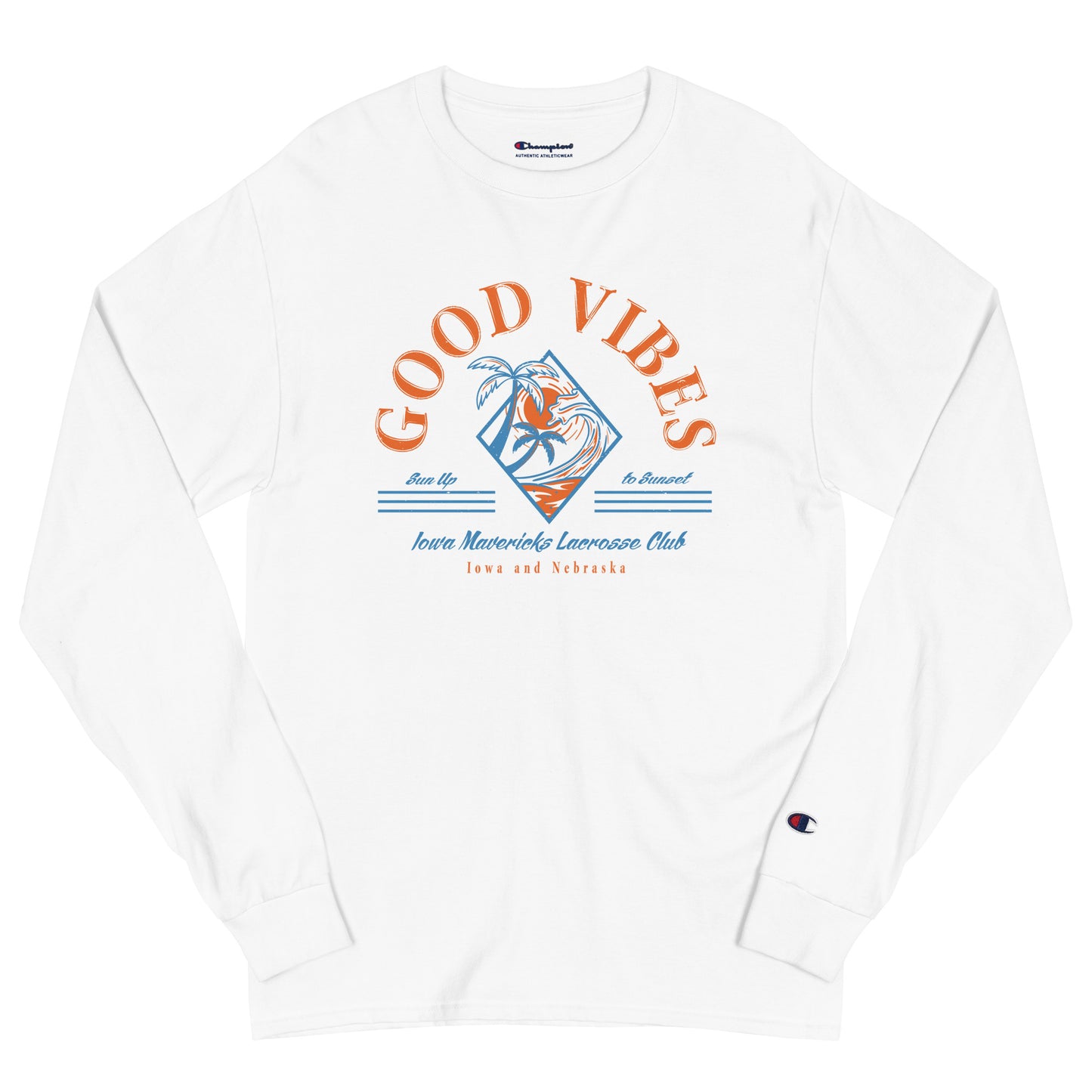 Adult Iowa Mavericks Champion Long Sleeve Shirt