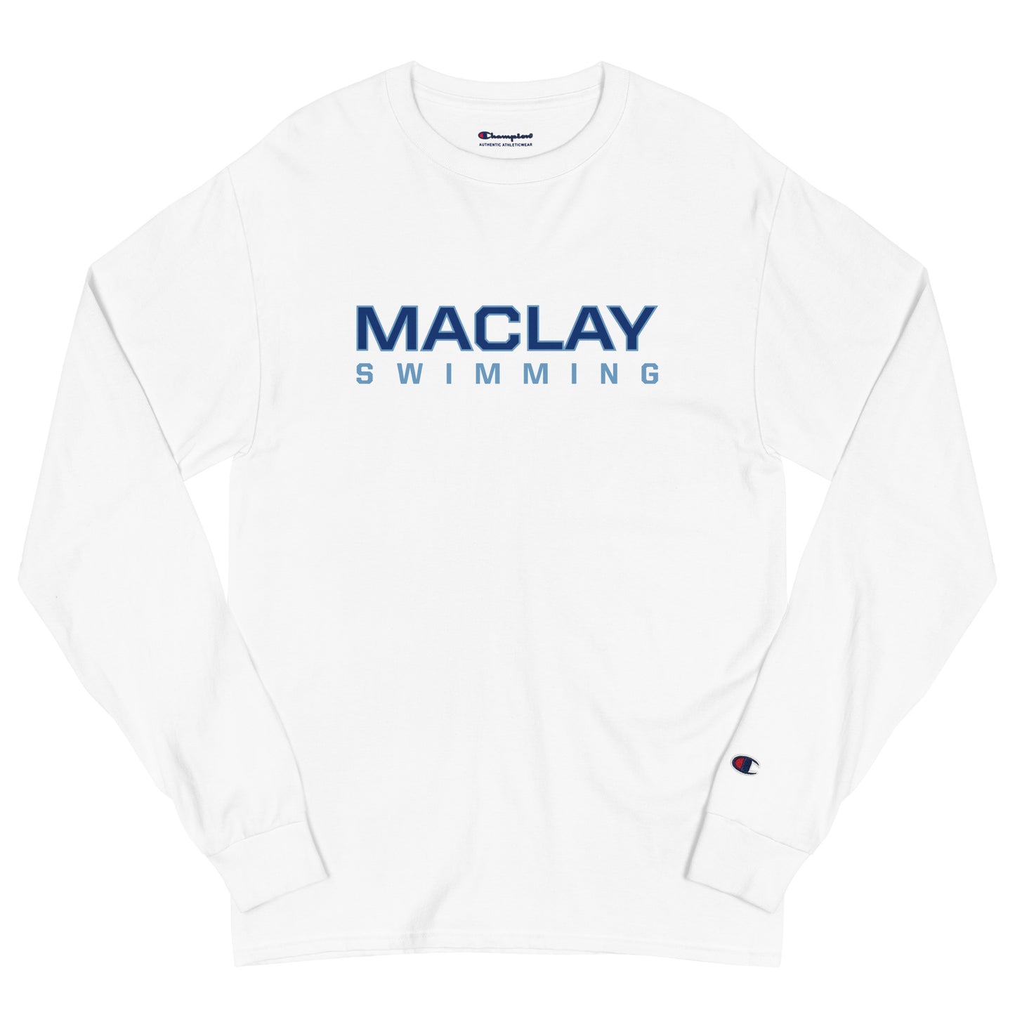 Adult Maclay Swimming Champion Long Sleeve Shirt