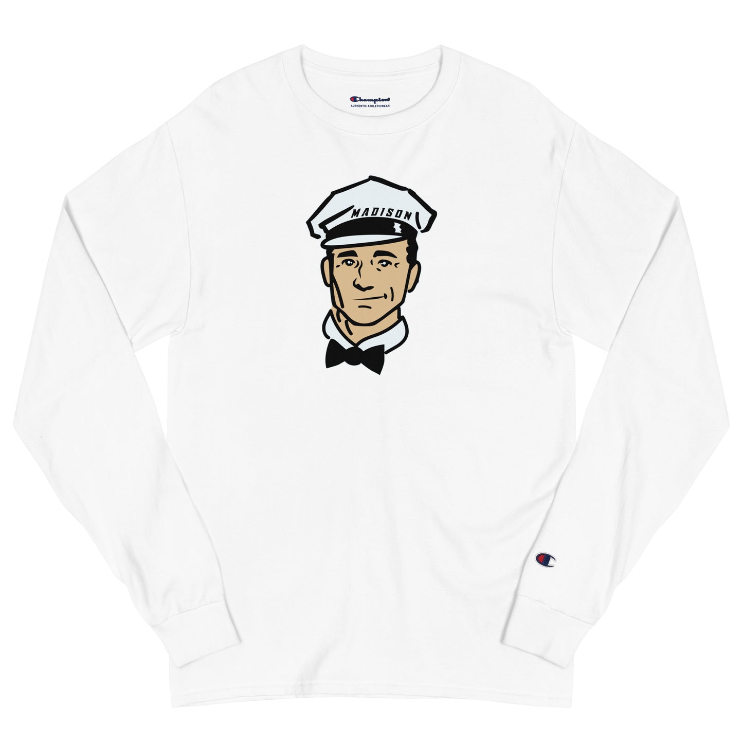 Adult Madison Milkmen Champion Long Sleeve Shirt